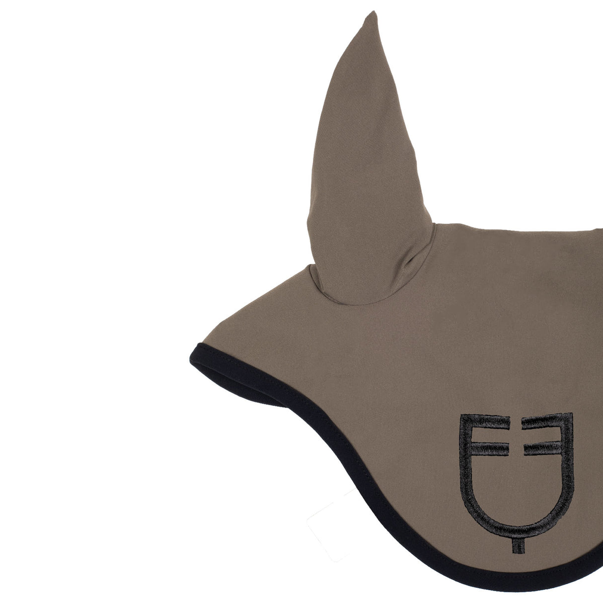 Equestro Black Line Edition Fly Veil In Stretch Material