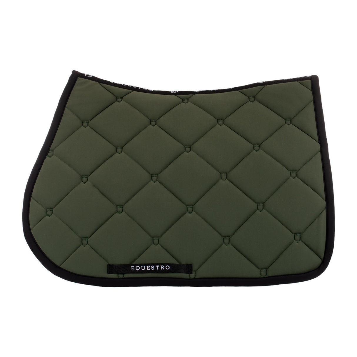Jumping saddle pad in technical fabric