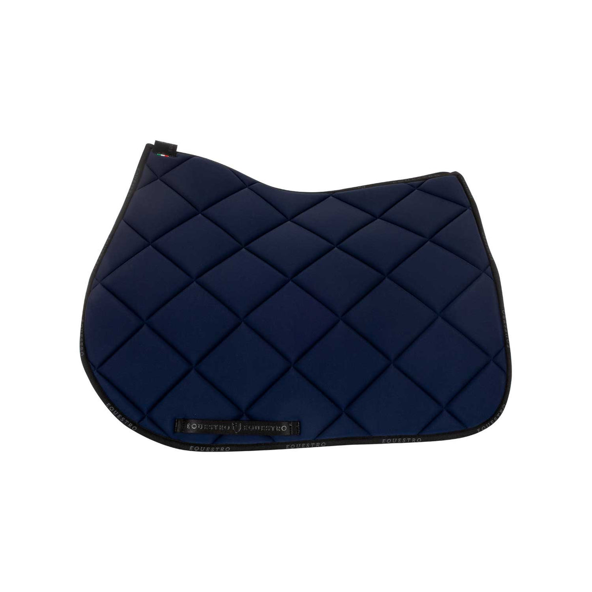 Jumping saddle pad breathable technical fabric