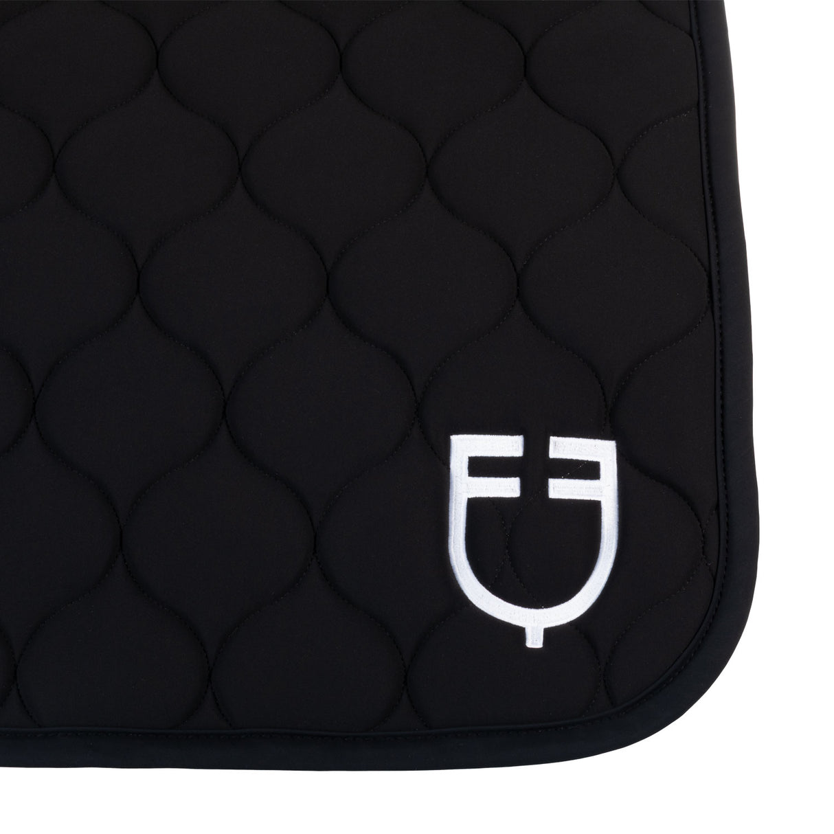 Equestro Dressage Saddle Pad With Onion Quilting