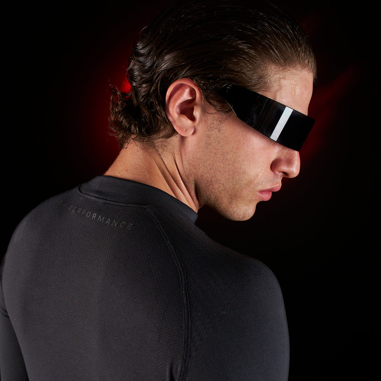 Equestro Equestro Ridertechnology Men's Base Layer Long Sleeves #colour_black