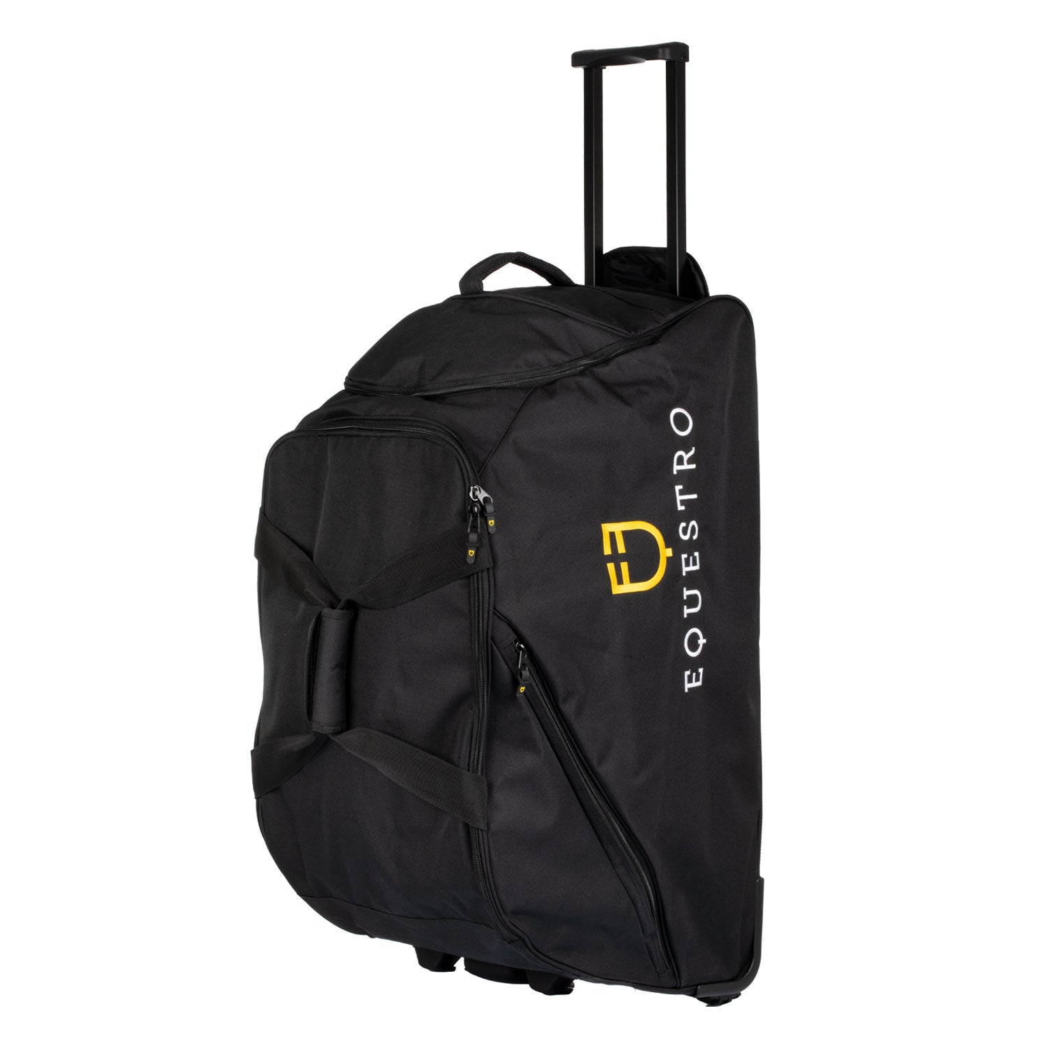 Equestro Trolley Bag Embroidered Logo #colour_black
