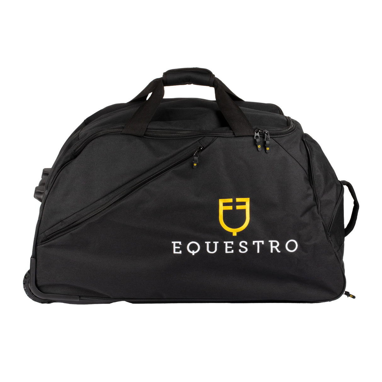 Equestro Trolley Bag Embroidered Logo #colour_black