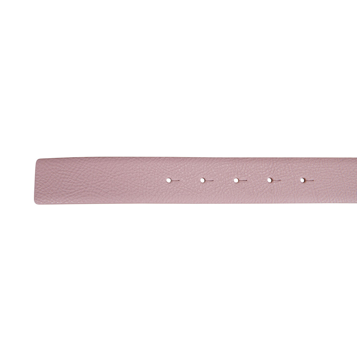 Equestro Double Face Smooth Leather Belt #colour_white-pink-gold