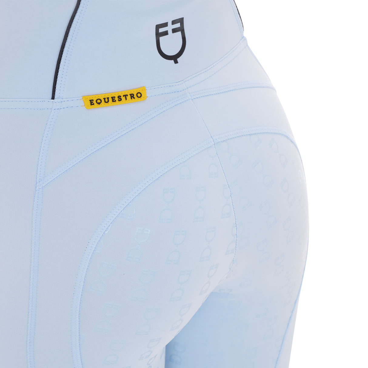 Equestro Women's Slim Fit Full Grip Leggings