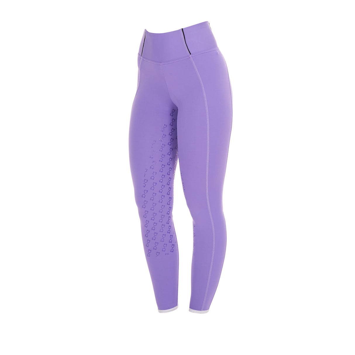 Equestro Women's Slim Fit Full Grip Leggings