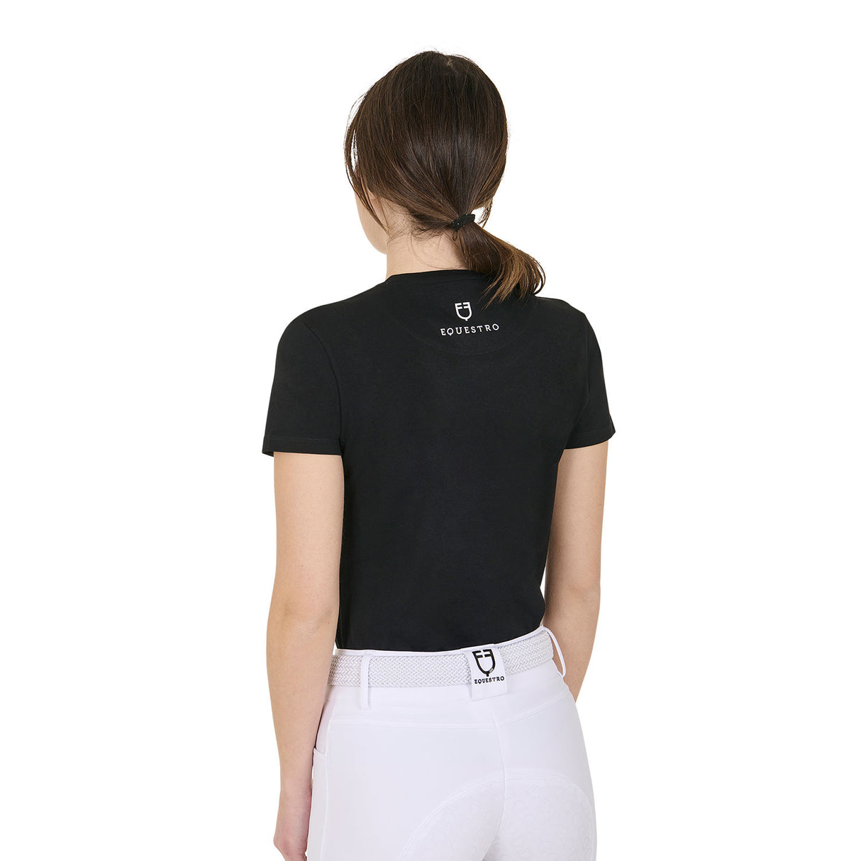 Women's Horse Varsity cotton T-shirt