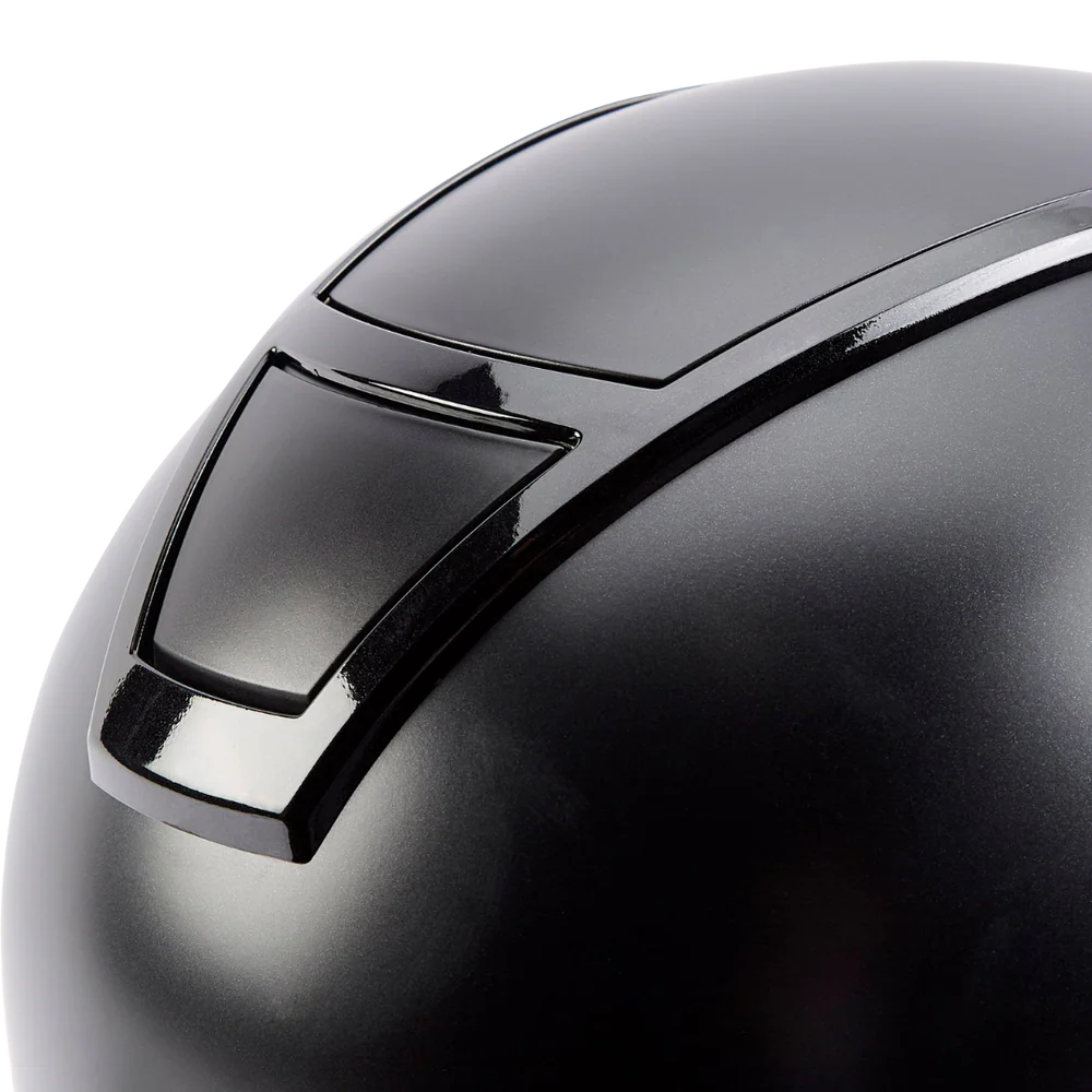 Champion Insight Round Standard Peak Riding Hat #colour_matt-black
