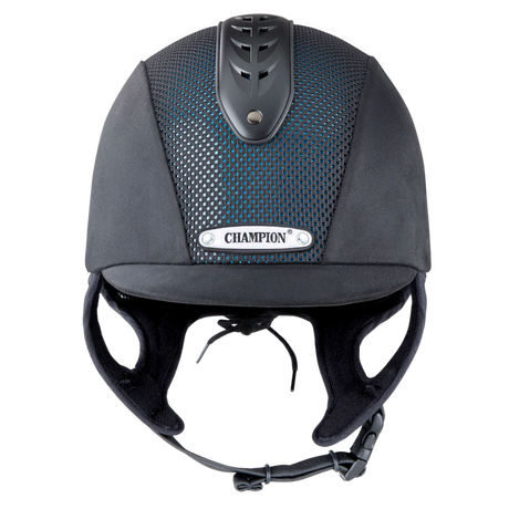 Champion Revolve X-Air Nova Peaked Helmet #colour_black-teal