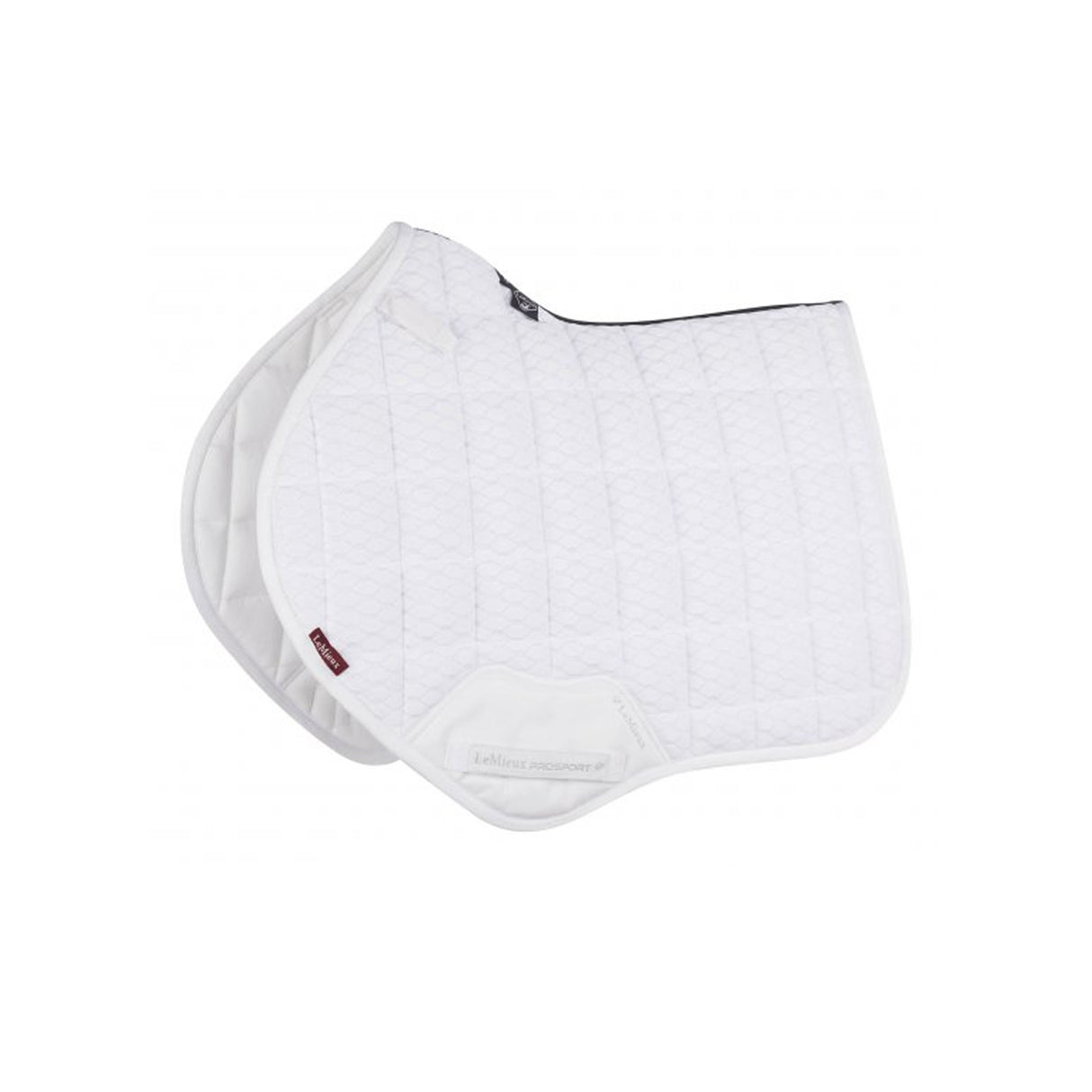 LeMieux LeMieux Carbon Mesh Air Close Contact Square White Large