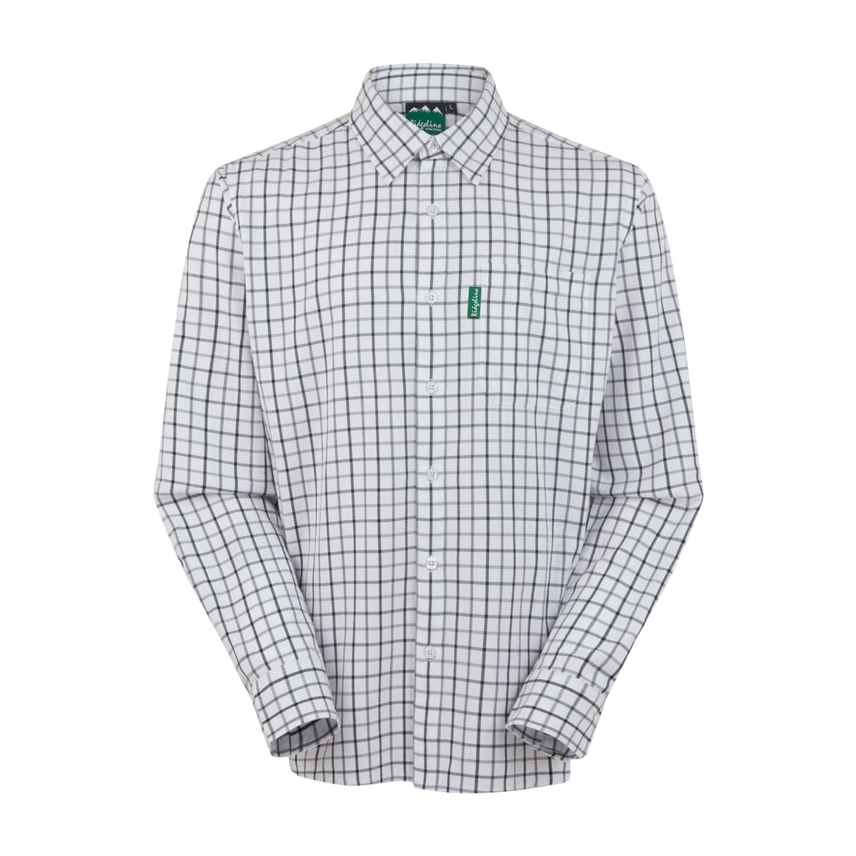 Ridgeline Mens Sedgebrook Shirt #colour_navy-storm