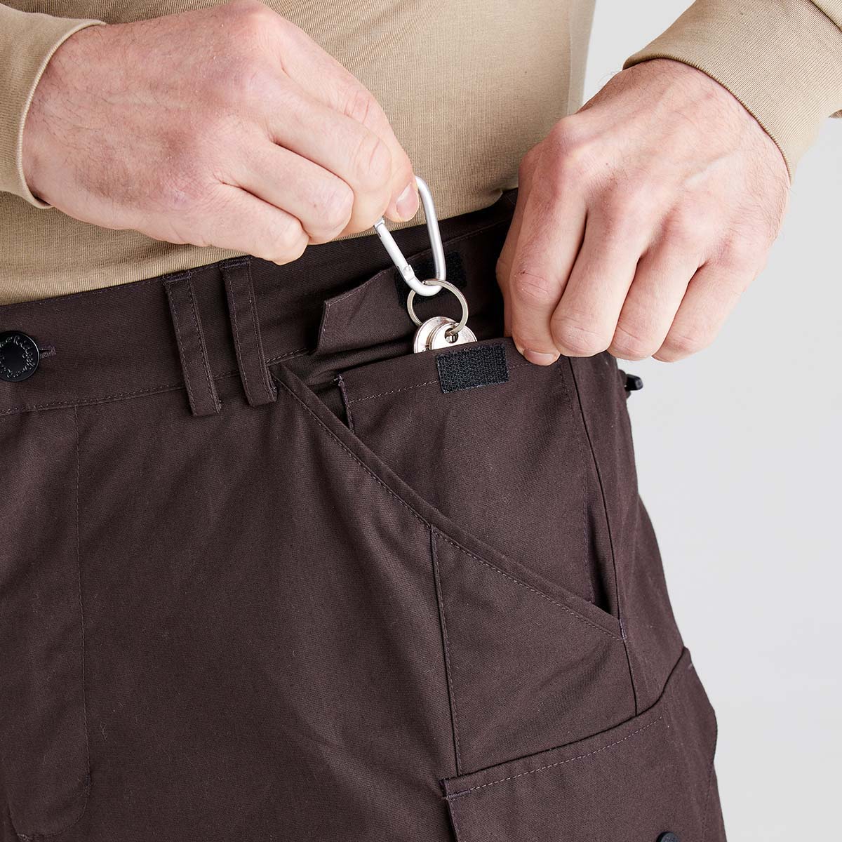 Men's Grafter Trousers - Deep Bark
