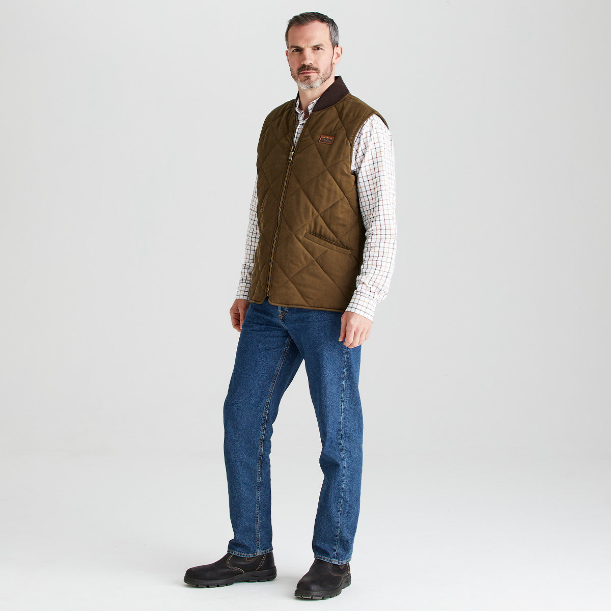 Men's Wester Skeld Gilet - Teak