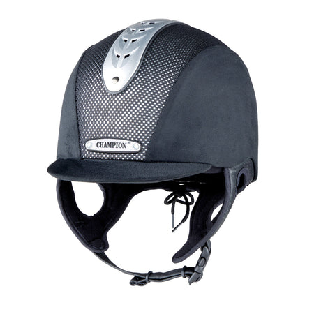 Champion Revolve MIPS Junior X-Air Nova Peaked Helmet #colour_black-silver
