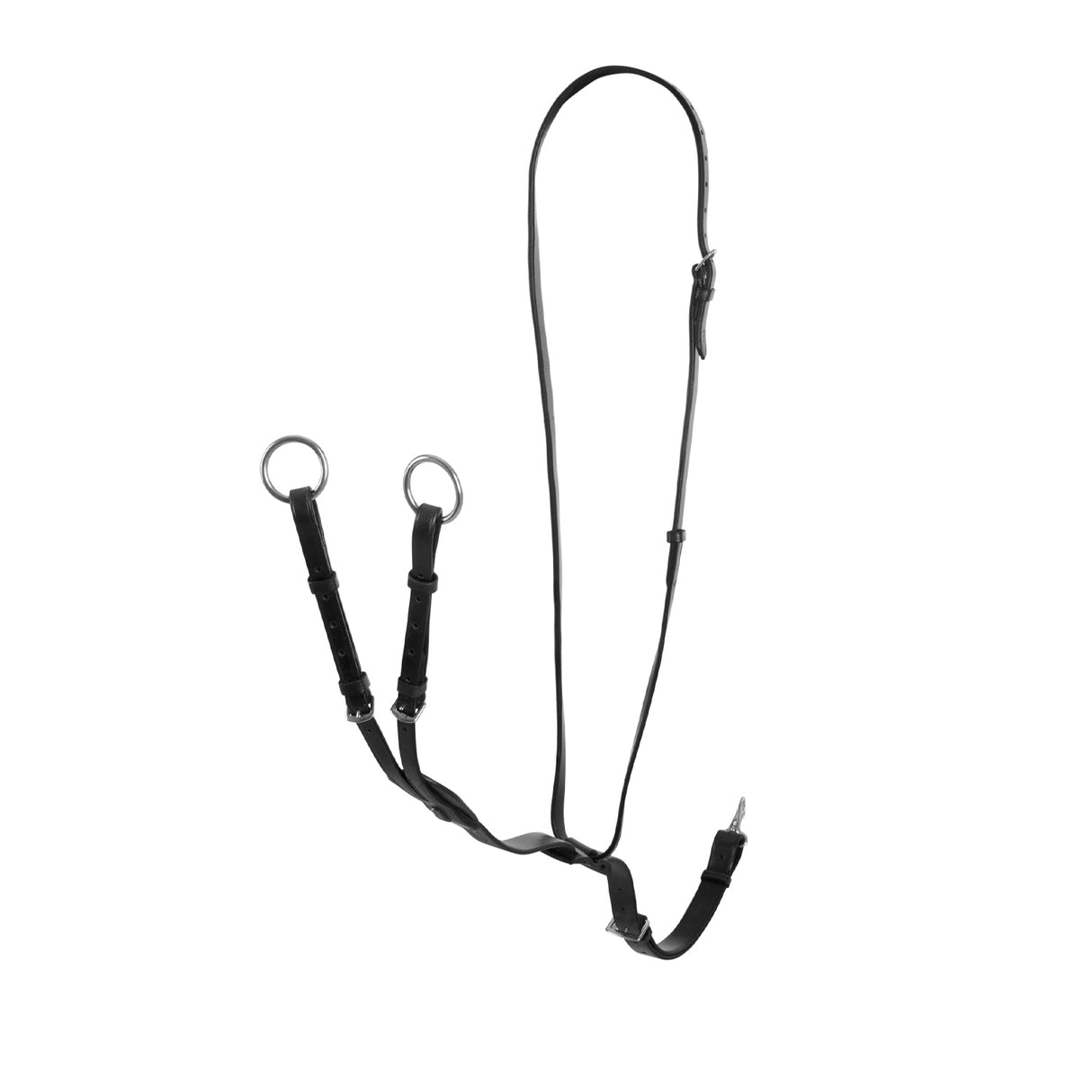 Equestro Durable Leather Collier Martingale