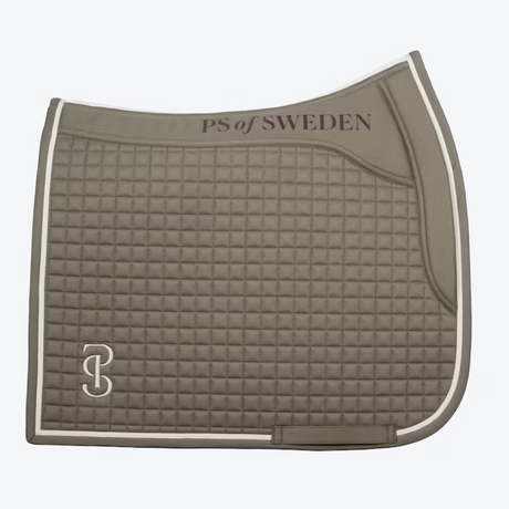 PS of Sweden Misty Brown Elite Dressage Saddle Pad #colour_misty-brown