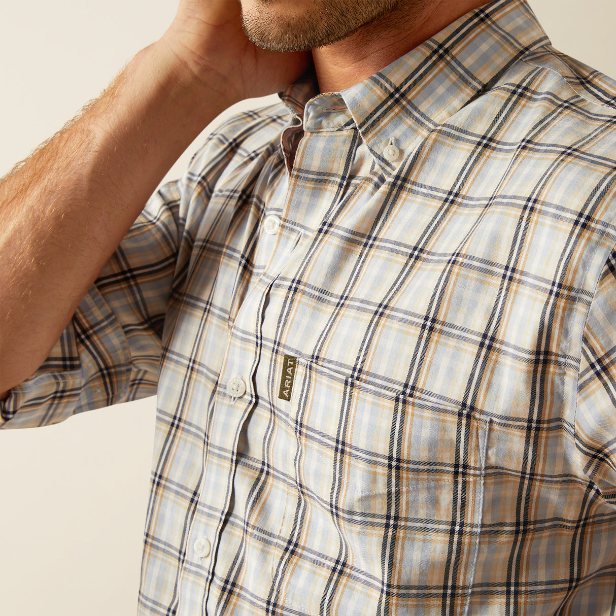 Ariat Men's Napa Shirt #colour_blue