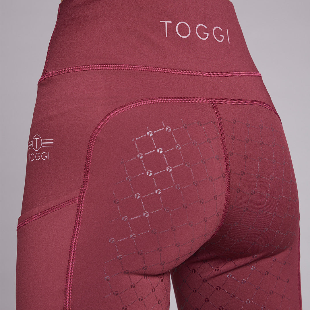 Toggi Winter Sculptor Walsham Tights #colour_burgundy