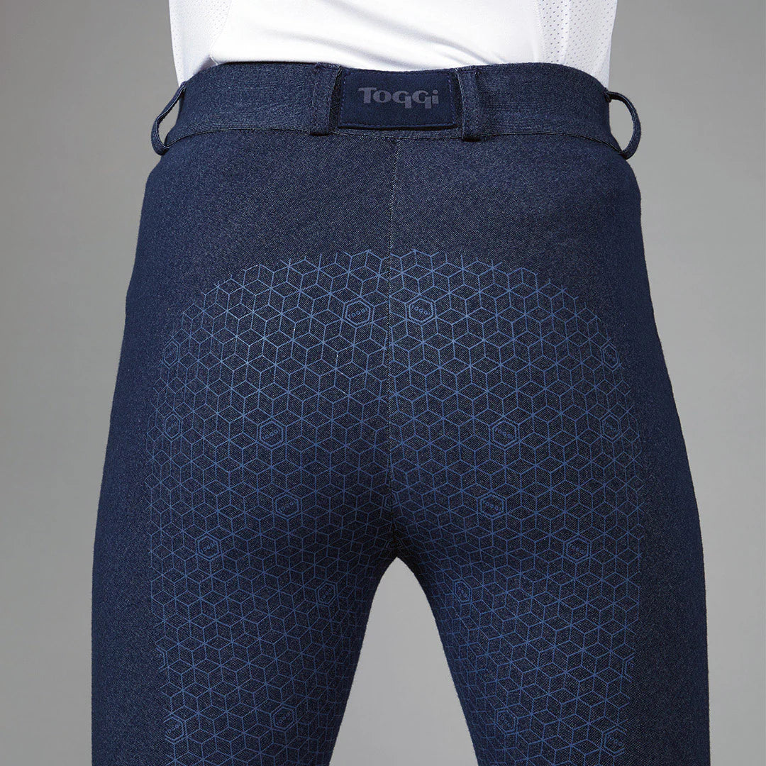 Toggi Stable Master Denim Full Seat Breeches #colour_denim