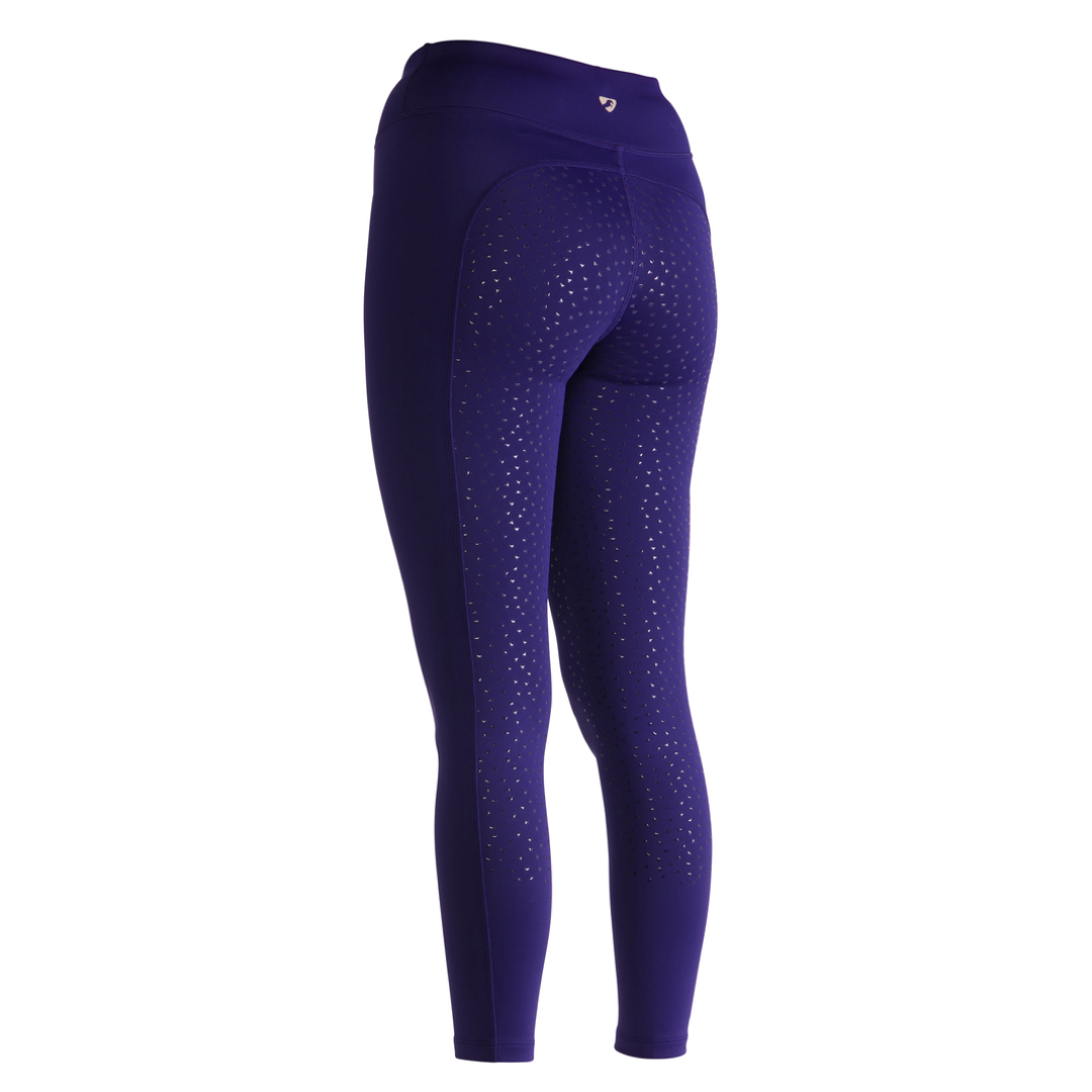 Shires Aubrion Ladies Shield Winter Riding Tights #colour_ink