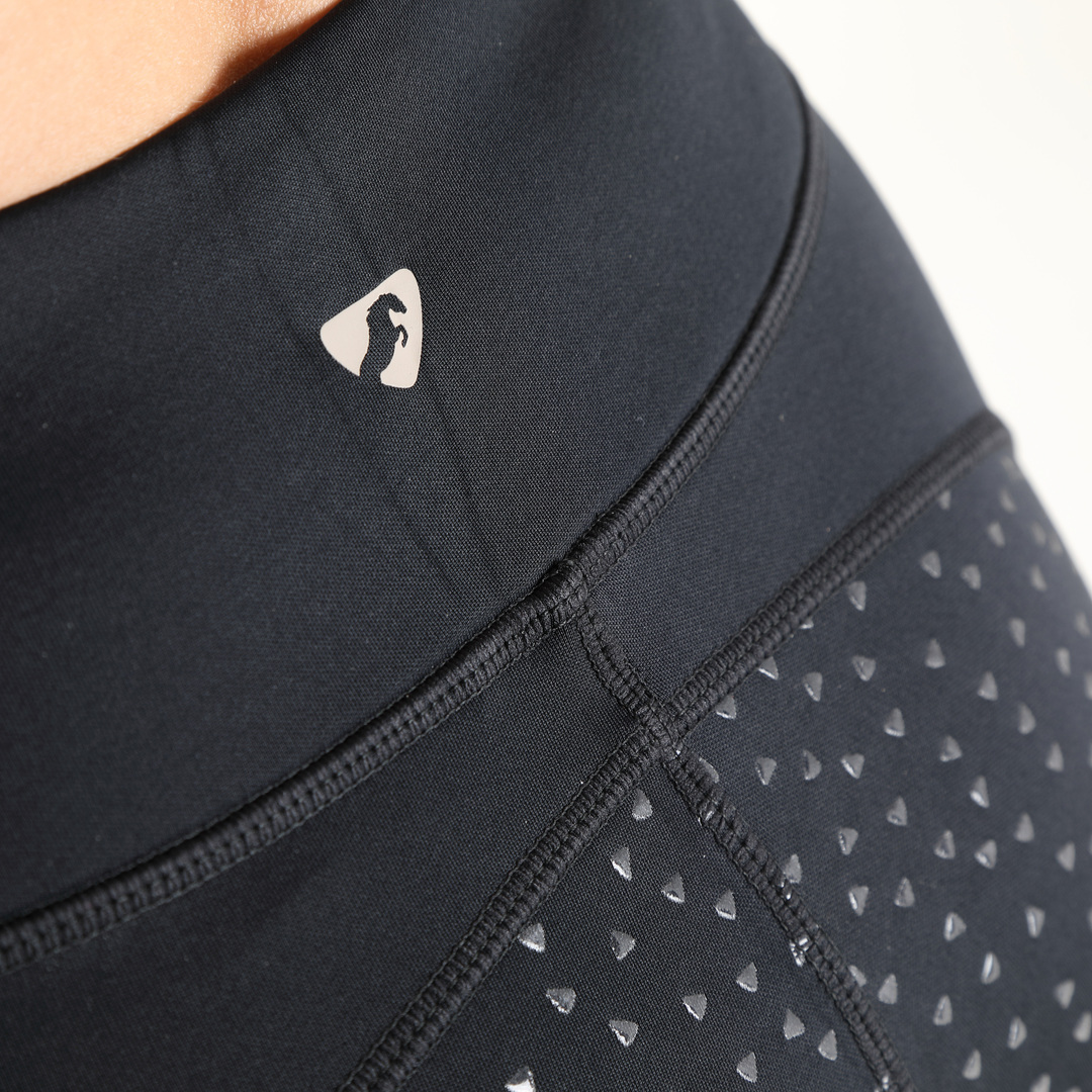 Shires Aubrion Ladies Shield Winter Riding Tights #colour_black