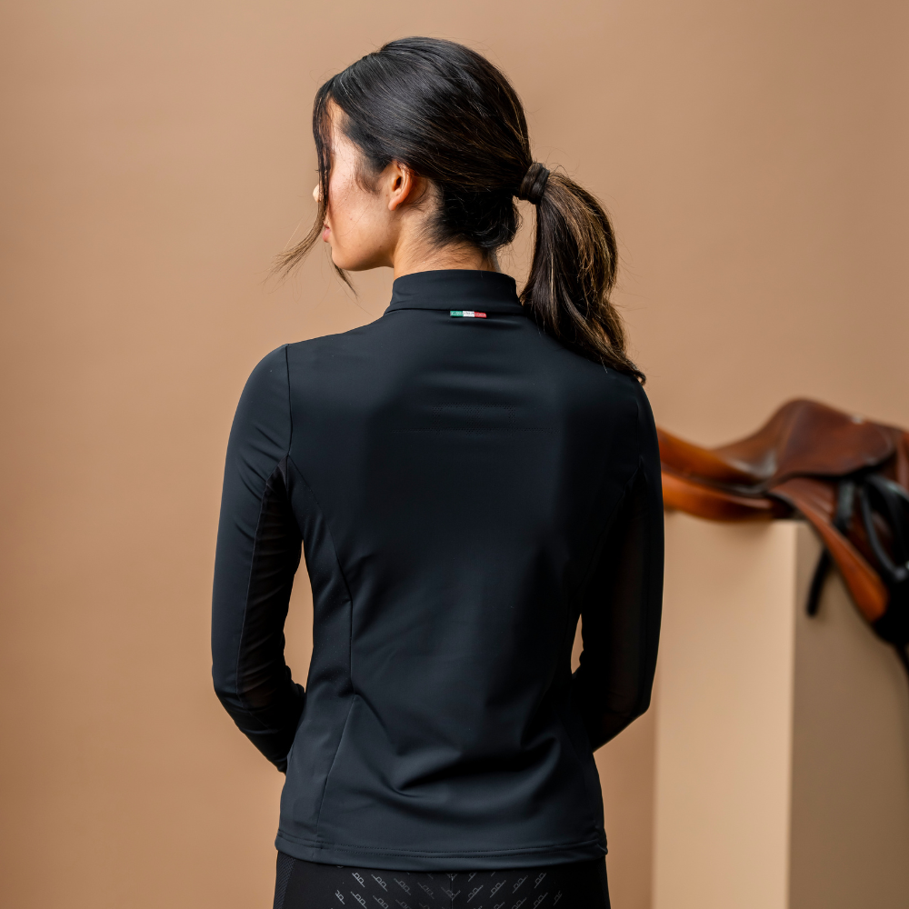 Alessandro Albanese Sofia Sunshirt #colour_core-black