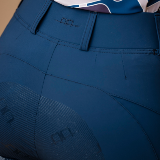 Alessandro Albanese Fina Full Seat Brushed Hybrid Breech #colour_core-navy