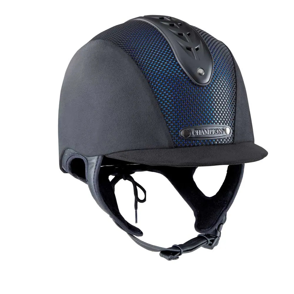 Champion X-Air Nova Peaked Helmet #colour_black-blue