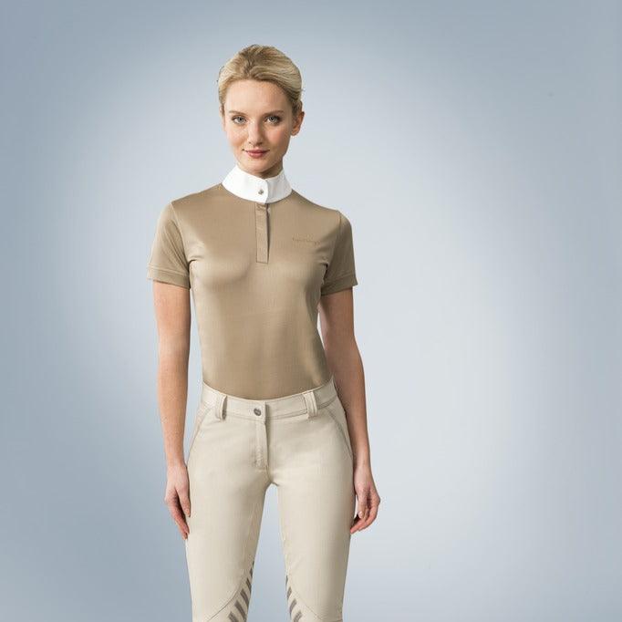 Equitheme Mesh Ladies Short Sleeves Polo Shirt