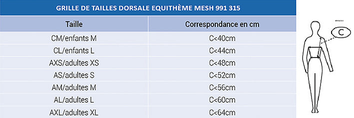 Equitheme Mesh Back Protector