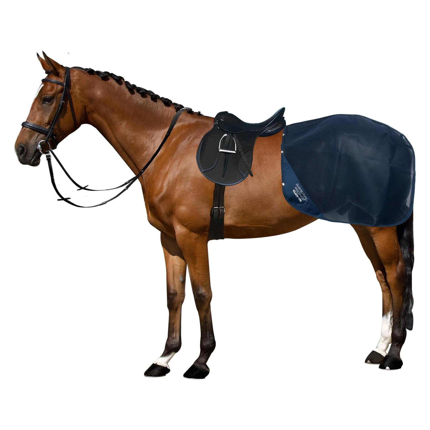 Imperial Riding Multiride Detachable Exercise Blanket #colour_navy