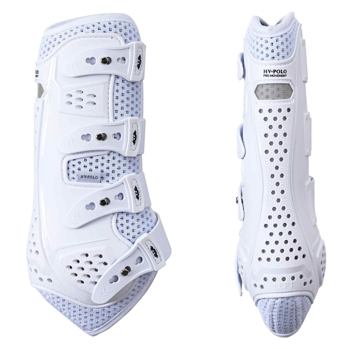HV Polo Pro Movement Dressage Boots #colour_white