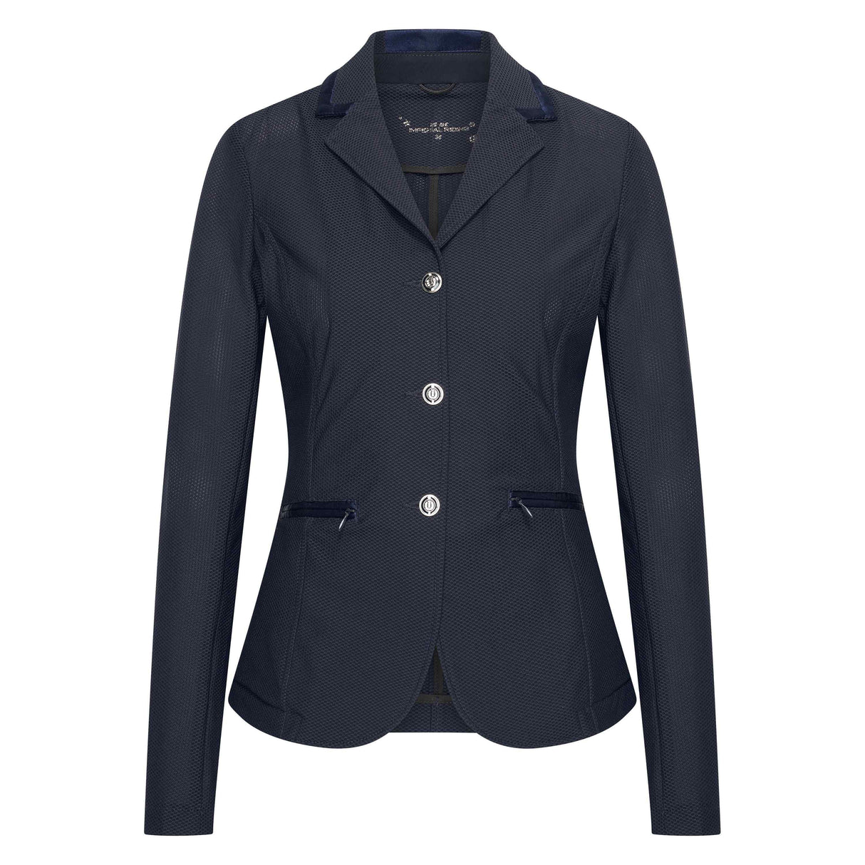 Imperial Riding Air Meshy Competition Jacket #Colour_navy