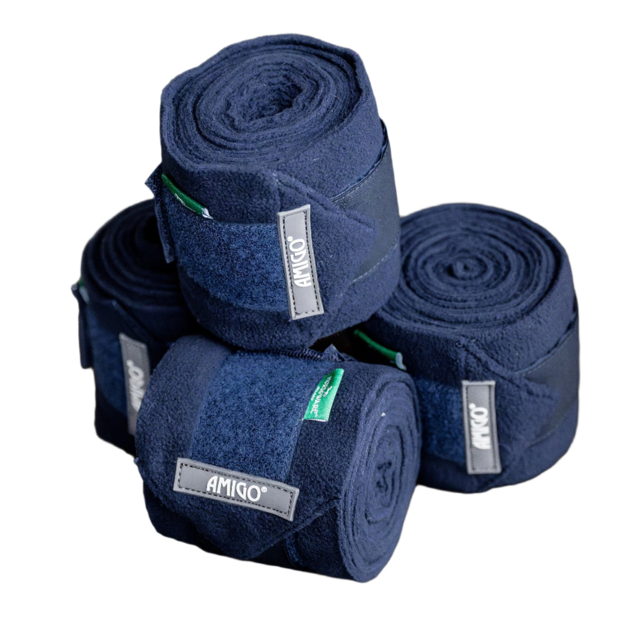 Horseware Ireland Amigo Fleece Bandages #colour_navy