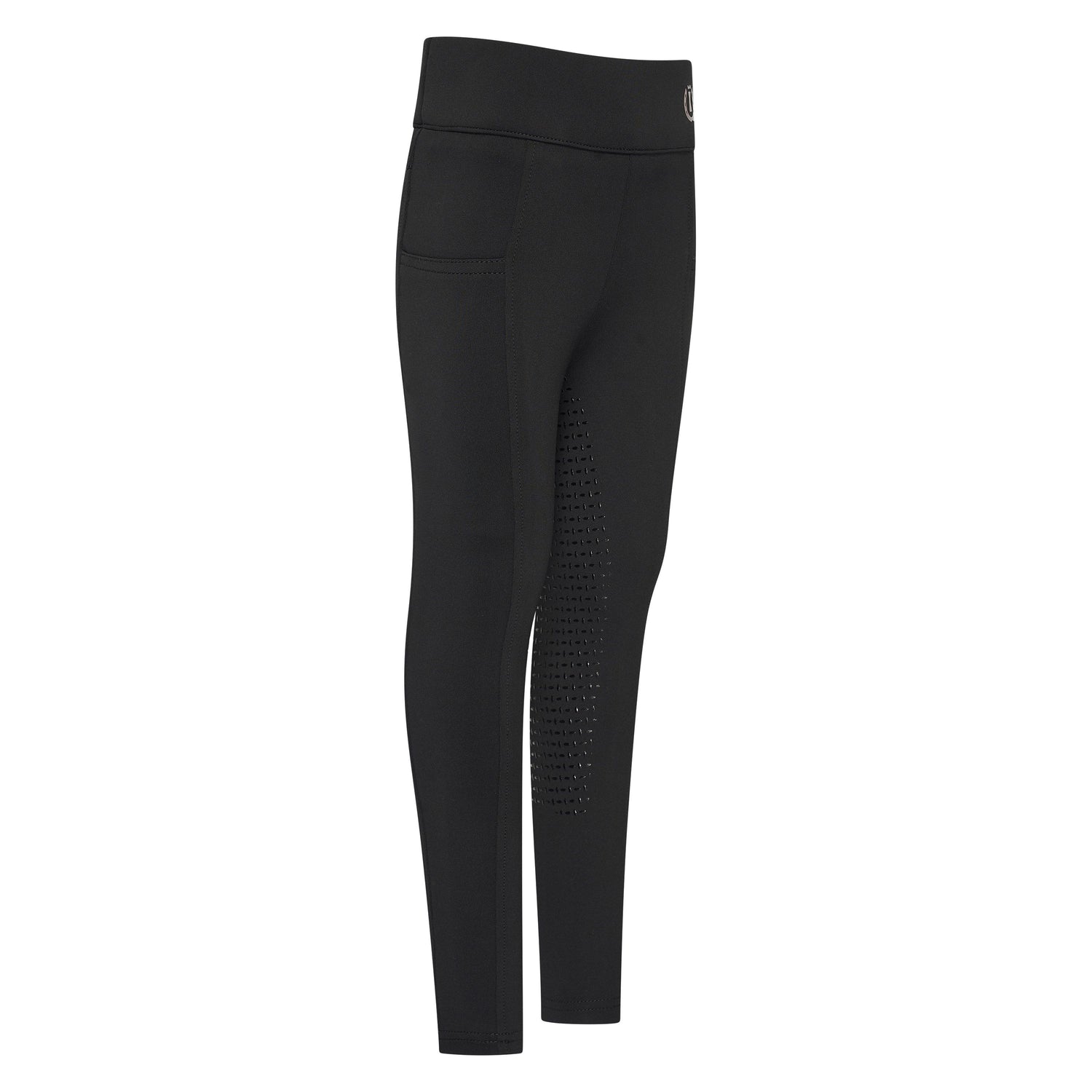 Imperial Riding Tessy Children's Full Grip Riding Tights #colour_black