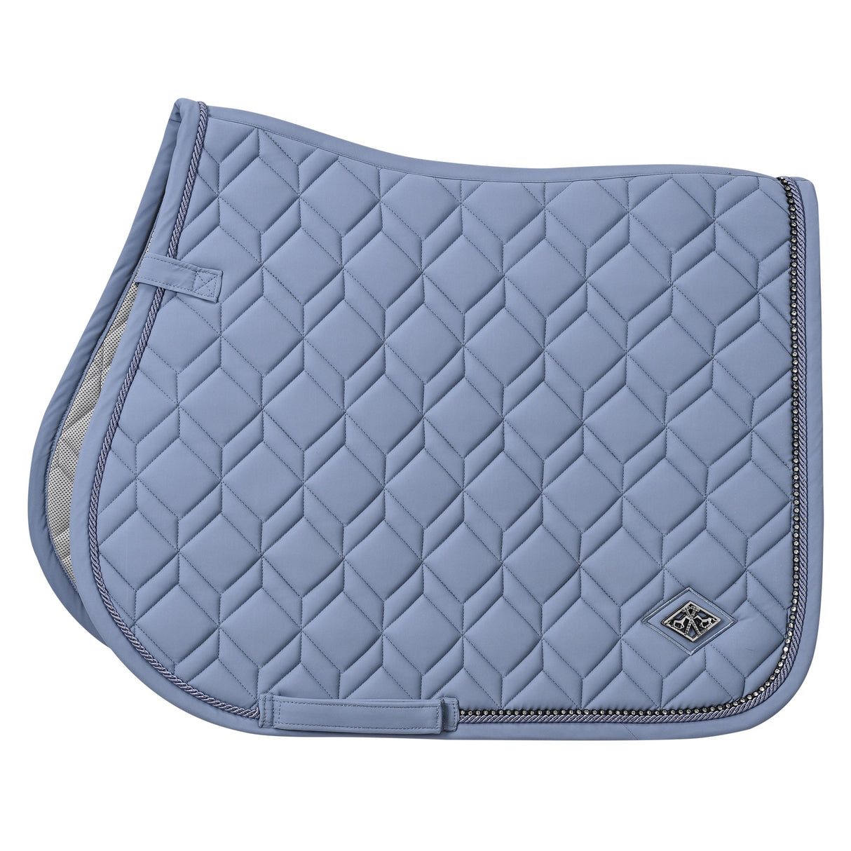 HV Polo Classic GP Saddle Pad #colour_dark-mist-blue