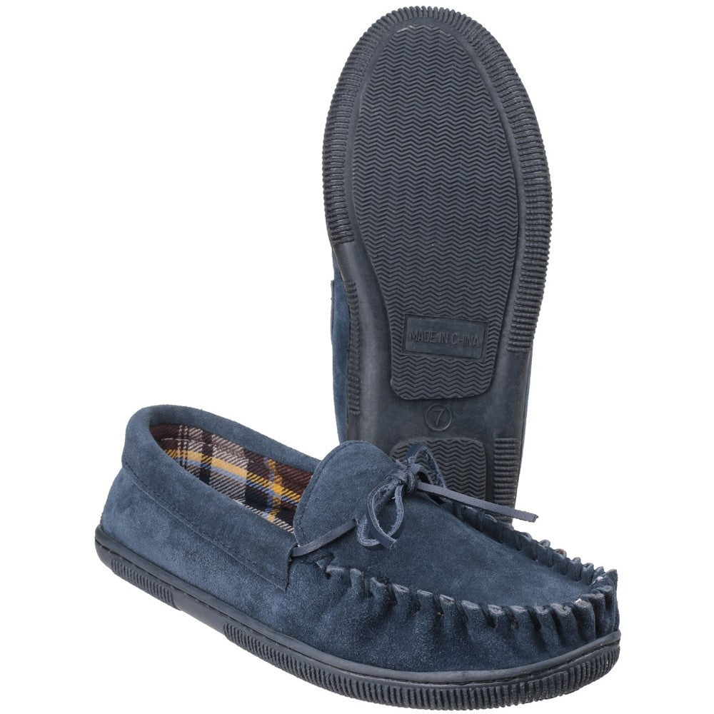 Cotswold Men Alberta Moccasin Slipper