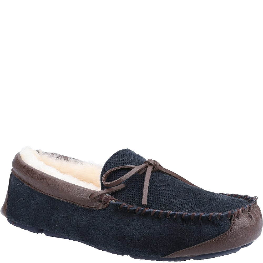 Cotswold Men Northwood Sheepskin Moccasin Slipper