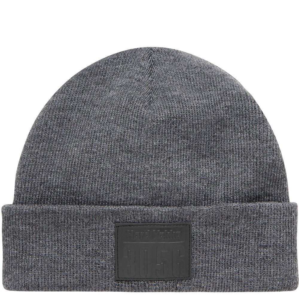 Hard Yakka 3056 Beanie #colour_grey-marle