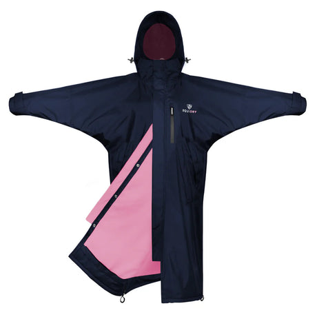 EQUIDRY Women's Thin Fleece Evolution #colour_navy-penelope-pink