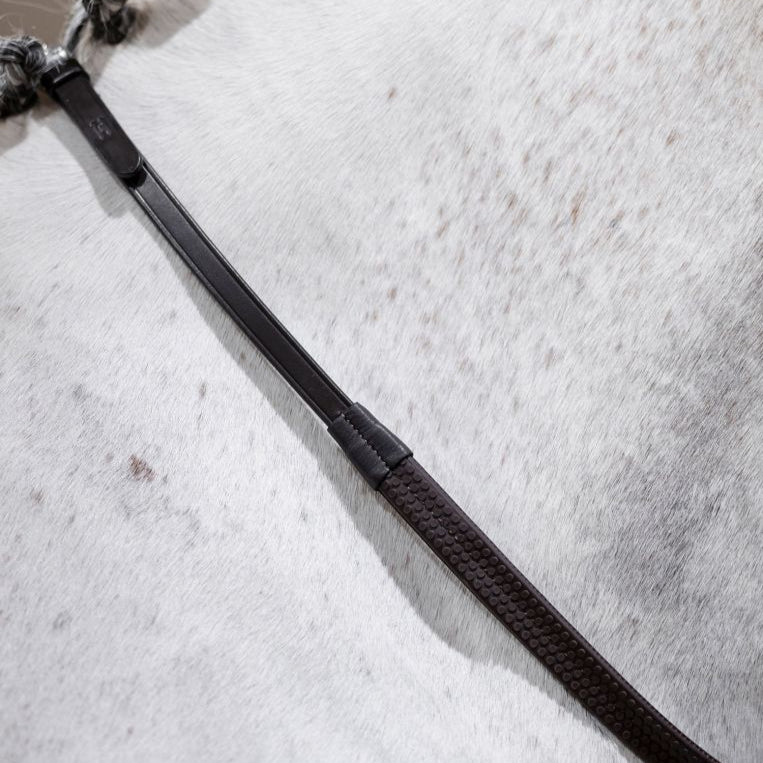 Horseware Ireland Rubber Grip Reins #colour_brown