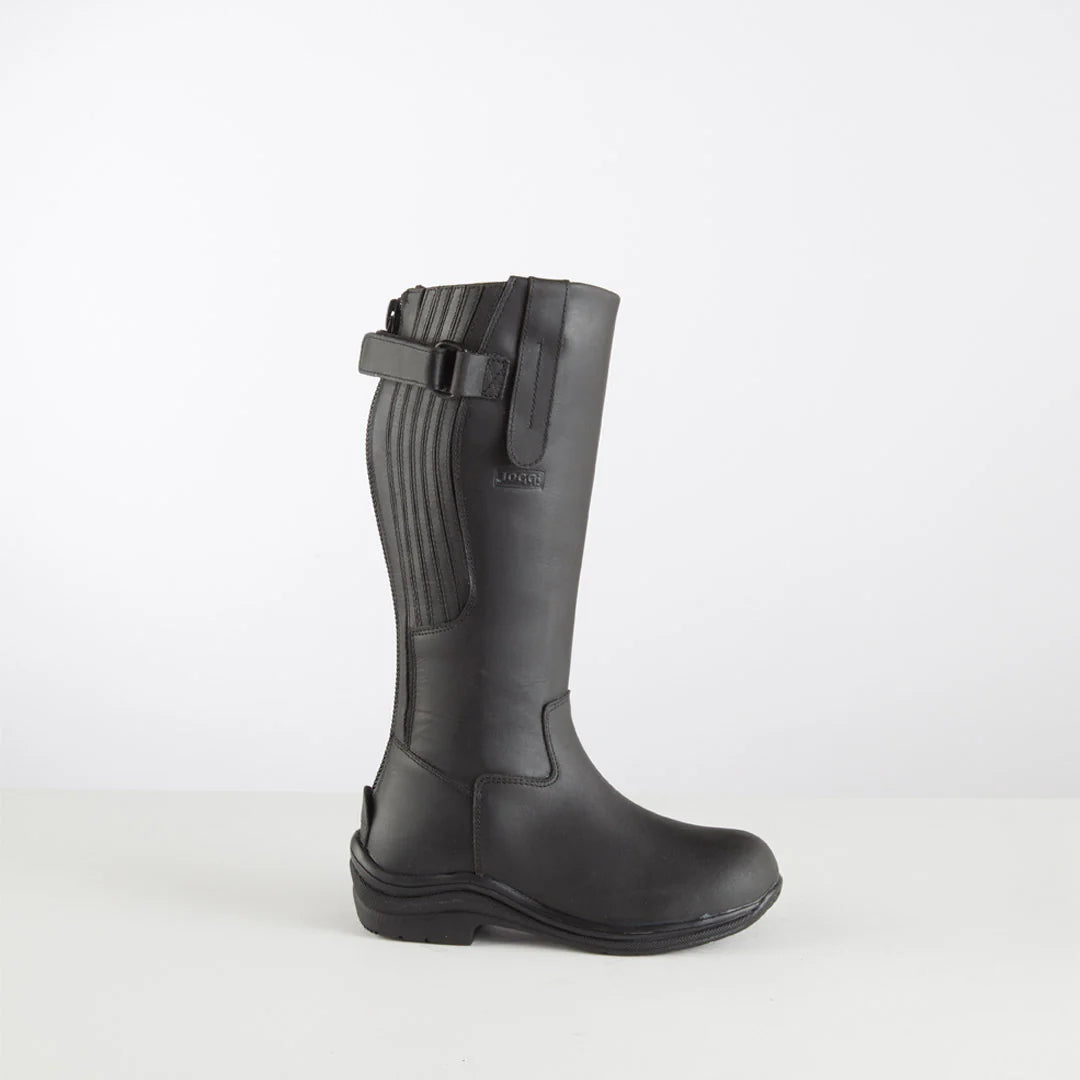 Toggi Carlton Children's Long Riding Boot #colour_black