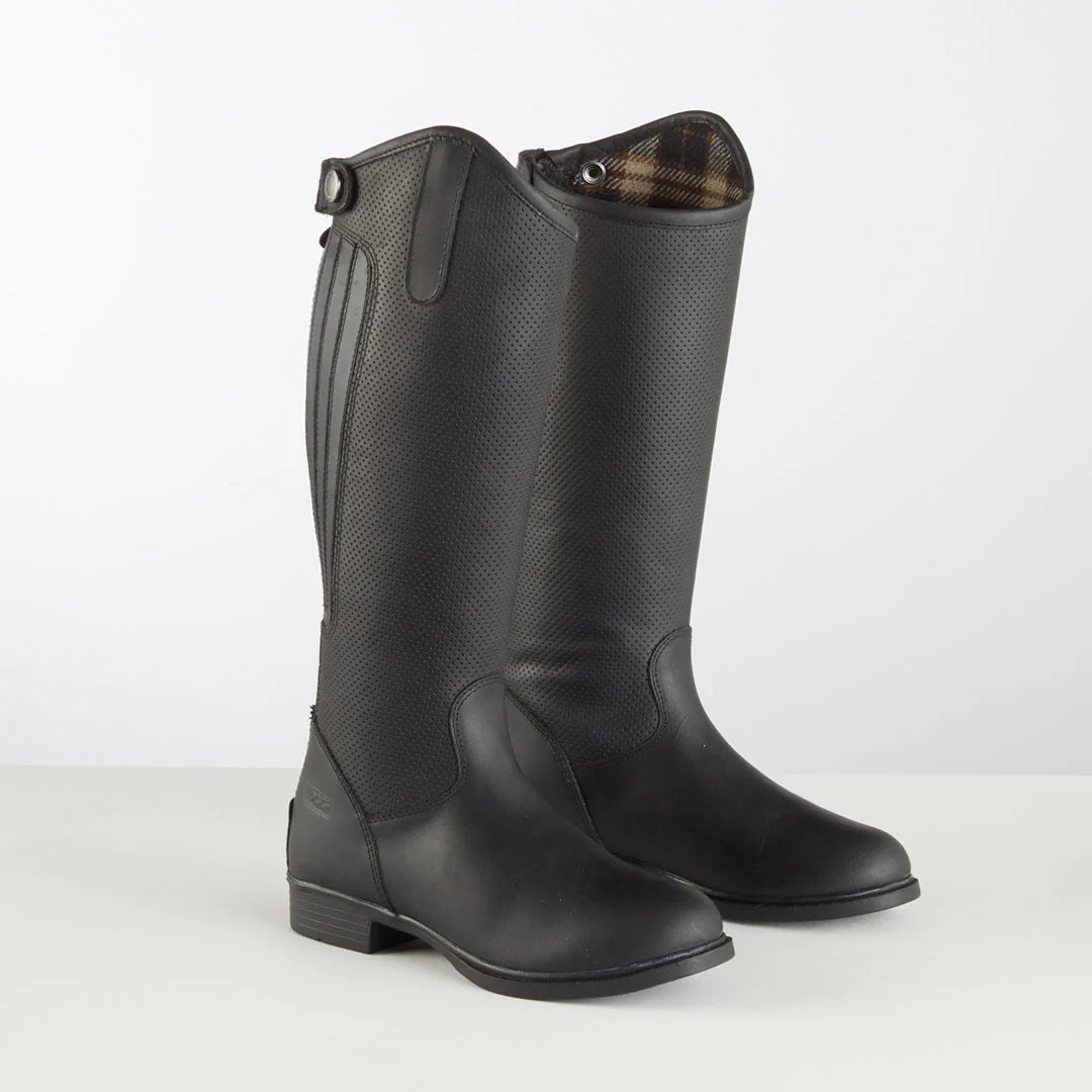 Toggi Tucson Children's Long Riding Boot #colour_black