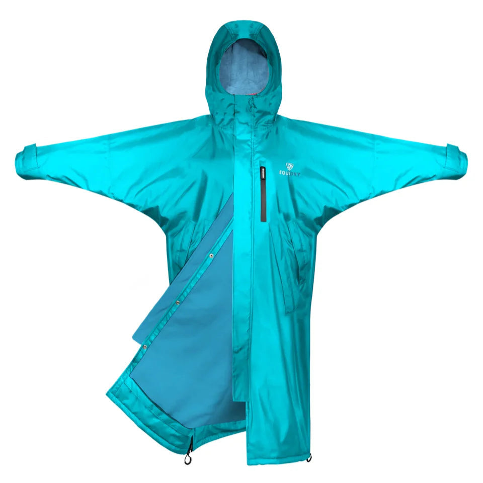 EQUIDRY Women's Thin Fleece Evolution #colour_turquoise