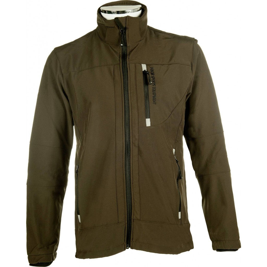 HKM Herren-Sport-Softshelljacke