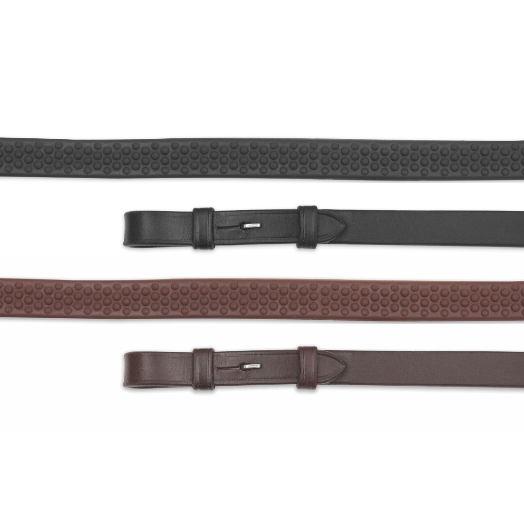 Shires Velociti Gara weiche Gummi -Grip -Zügel