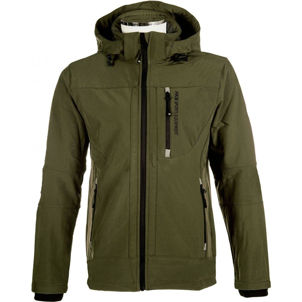 HKM Herren-Sport-Softshelljacke