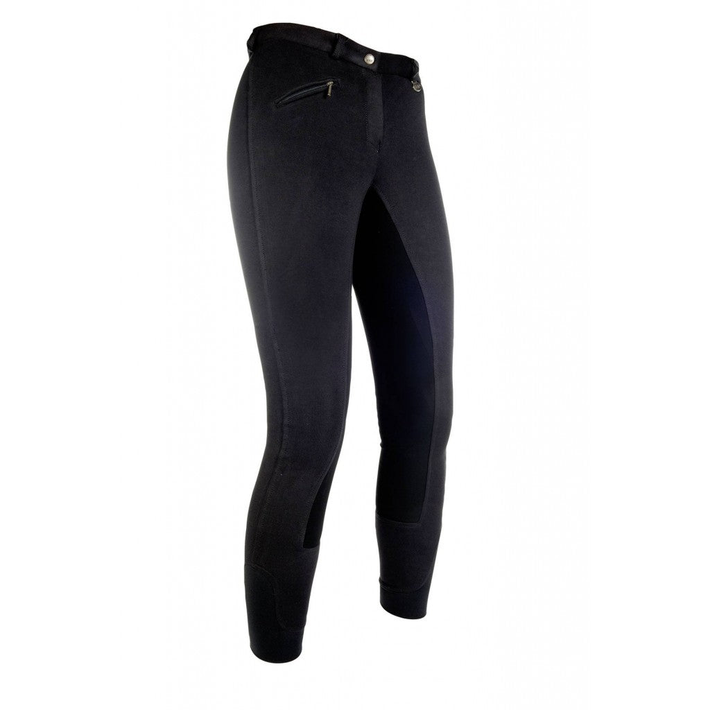 Pantalon d'équitation pour enfants HKM Basic Belmtex Grip Easy 3/4 places
