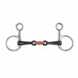 Shires Sweet Iron Hanging Cheek Snaffle with Lozenge