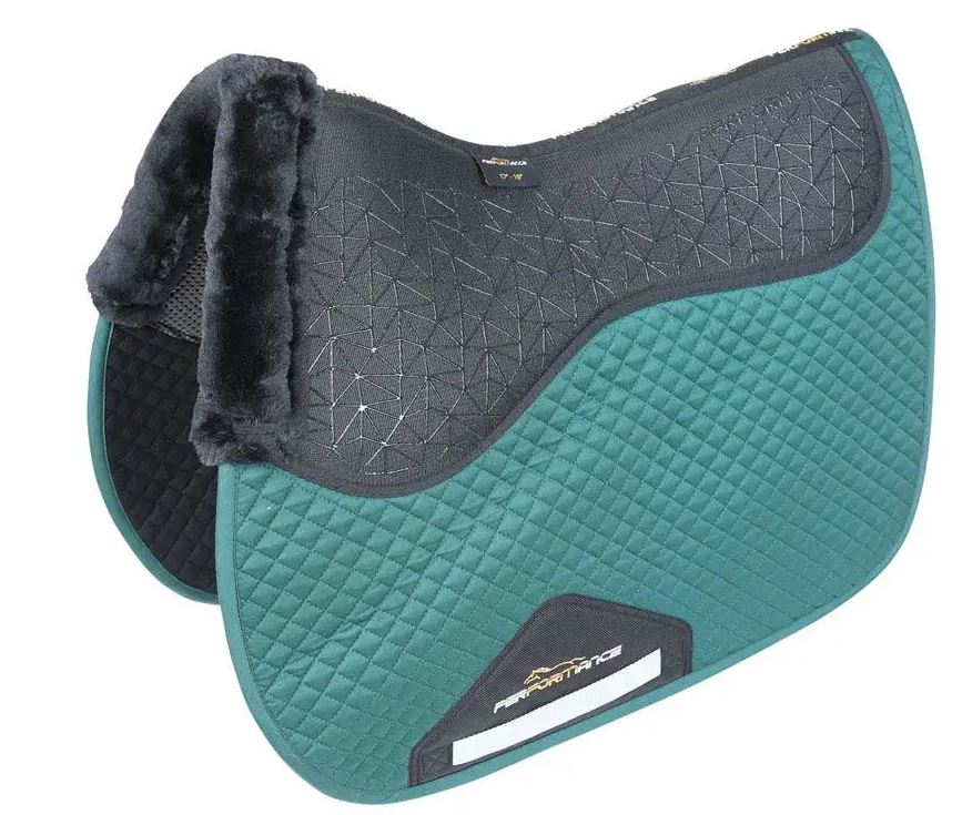 Shires Performance Fusion Saddlecloth #colour_green